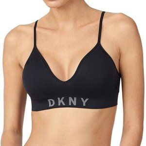 DKNY Seamless Bralette Black Size Small
